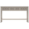 Supfirm TREXM Rustic Entryway Console Table, 60" Long Sofa Table with two Different Size Drawers and Bottom Shelf for Storage (Gray Wash)