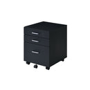 Supfirm ACME Tennos Cabinet, Black & Chrome Finish 93199