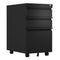 Supfirm Metal mobile 3 Drawer File Cabinet for Legal or Letter Files,Used for Office and Home