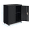 Supfirm 1 Shelf Metal Filing Cabinet, Storage File Cabinet with Lock for Home and Office