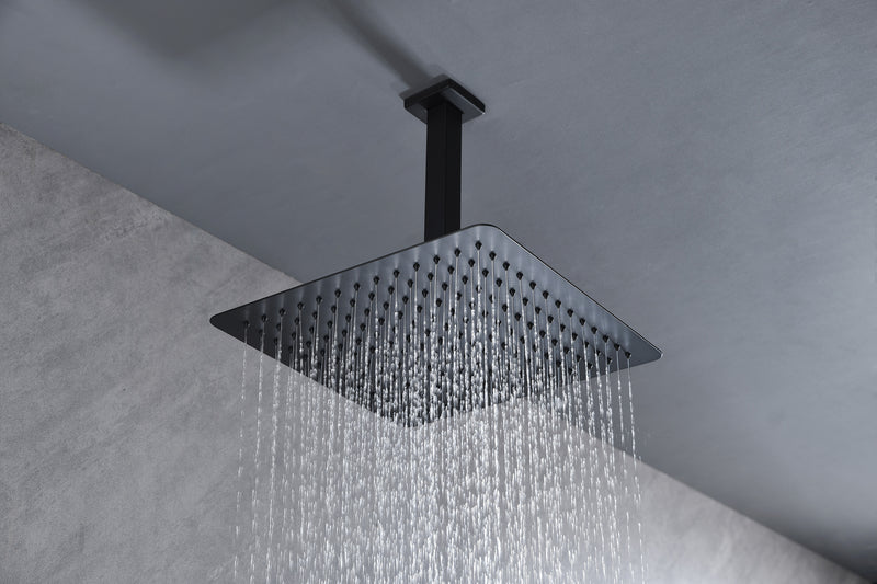 Supfirm Rain Shower Head  High Pressure Rainfall Showerhead Water Saving