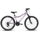 Supfirm A24208 Ecarpat 24  Inch Mountain Bike, 21-Speed V-Brake, Front Suspension,  Carbon Steel Frame Mountain Bike For  Teenagers Girls Women Bicycles