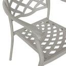 Supfirm Modern Outdoor Dining Chairs, Set of 2, Basalt