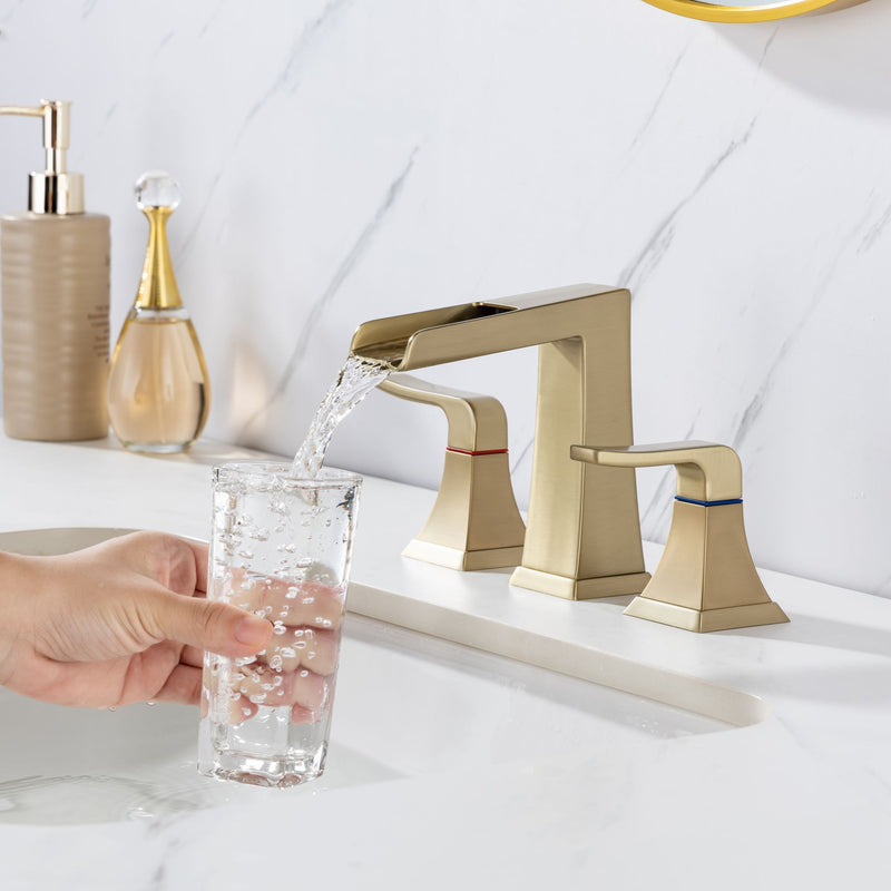 Supfirm Widespread Bathroom Sink Faucet