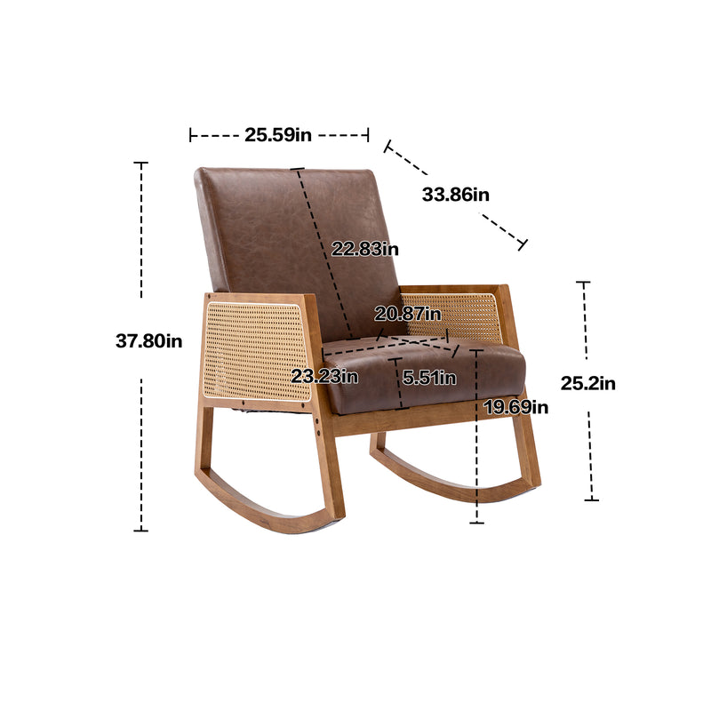 Supfirm Living  room Comfortable rocking chair  living room chair