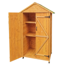 Supfirm XWT010 WOODENSHED Natural for backyard garden big spire Tool storage 68.50"X 22.83"X 40.35"