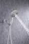 Supfirm Linden 17 Series Dual-Function Shower Faucet, Shower Trim Kit with 4-Spray In2ition 2-in-1 Dual Hand Held Shower Head with Hose, Stainless T17293-SS-I (Valve Not Included)