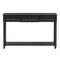 Supfirm TREXM Console Table Sofa Table with Drawers for Entryway with Projecting Drawers and Long Shelf (Espresso, OLD SKU: WF189574AAB)