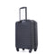 Supfirm 20" Carry on Luggage Lightweight Suitcase, Spinner Wheels, Black