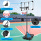 Supfirm Portable Basketball Goal System with Stable Base and Wheels, use for Indoor Outdoor teenagers youth height adjustable 5.6 to 7ft Basketball Hoop 28 Inch Backboard