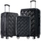 Supfirm 3 Piece Luggage Set Suitcase Set, ABS Hard Shell Lightweight Expandable Travel Luggage with TSA Lock, Spinner Wheels for Men Women