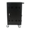 Supfirm Mobile Charging Cart and Cabinet for Tablets Laptops 30-Device With Combination Lock--Black