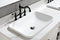 72*23*21in Wall Hung Doulble Sink Bath Vanity Cabinet Only in Bathroom Vanities without Tops - Supfirm