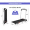 2 in 1 Under Desk Treadmill - 3.5 HP Folding Treadmill for Home, Installation-Free Foldable Treadmill Compact Electric Running Machine, Remote Control & LED Display Walking Running Jogging - Supfirm