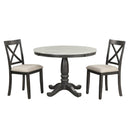 Orisfur. 5 Pieces Dining Table and Chairs Set for 4 Persons, Kitchen Room Solid Wood Table with 4 Chairs - Supfirm