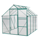 Supfirm Green-6 x 8 FT Outdoor Patio Greenhouse