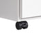 Supfirm 3-Drawer Mobile File Cabinet with Lock, Office Storage Filing Cabinet for Legal/Letter Size, Pre-Assembled Metal File Cabinet Except Wheels Under Desk(White)