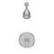 Supfirm Large Amount of water Multi Function Shower Head - Shower System,  Simple Style, Filter Shower, Brushed Nickel