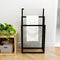 Supfirm Metal Freestanding Towel Rack 3 Tiers Hand Towel Holder Organizer for Bathroom Accessories, Black