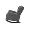 Supfirm ACME Fabien Rocking Chair, Gray Fabric AC02183