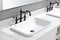 84*23*21in Wall Hung Doulble Sink Bath Vanity Cabinet Only in Bathroom Vanities without Tops - Supfirm