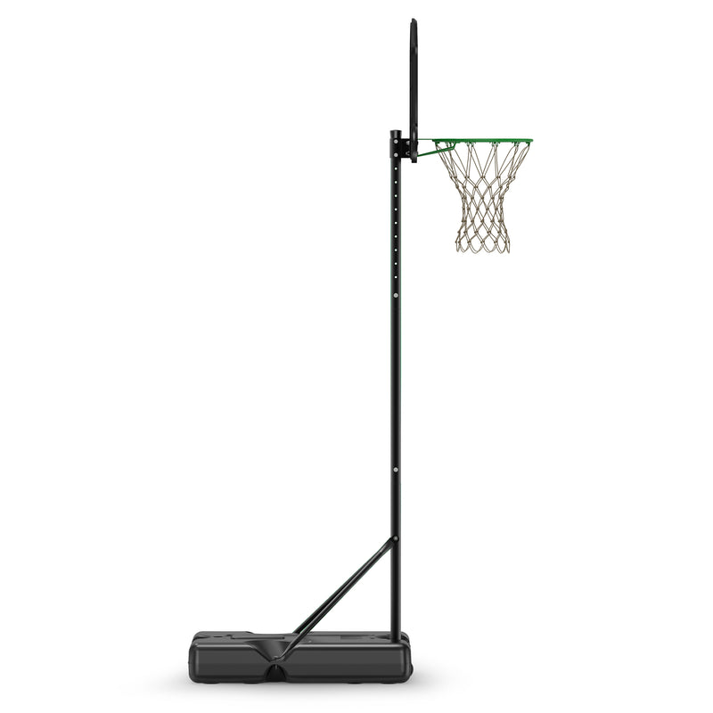 Supfirm Basketball Hoop System Stand with 30in Backboard, Height Adjustable 60Inch-78Inch for Indoor Outdoor, Fillable Base with Wheels for Kids