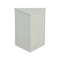 Supfirm Grey Triangle Bathroom Storage Cabinet with Adjustable Shelves, Freestanding Floor Cabinet for Home Kitchen