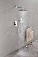 Supfirm 12" Rain Shower Head Systems Wall Mounted Shower