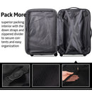 Supfirm 3 Piece Luggage Set Hardside Spinner Suitcase with TSA Lock 20" 24" 28" Available