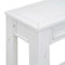 Supfirm TREXM Console Table/Sofa Table with Storage Drawers and Bottom Shelf for Entryway Hallway(Antique White)