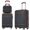 Supfirm Hardshell Luggage Sets 3 Pieces 20"+24" Luggages and Cosmetic Case Spinner Suitcase with TSA Lock  Lightweight