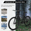 Supfirm A2757 27 inch Mountain Bike 21 Speeds, Suspension Fork, Aluminum Frame Disc-Brake for Men Women Mens MTB Bicycle Adlut Bike