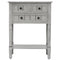 Supfirm TREXM Narrow Console Table, Slim Sofa Table with Three Storage Drawers and Bottom Shelf for Living Room, Easy Assembly (Gray Wash)