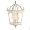 4 - Light Wood Chandelier, Hanging Light Fixture with Adjustable Chain for Kitchen Dining Room Foyer Entryway, Bulb Not Included - Supfirm