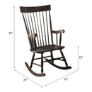 Supfirm ACME Arlo Rocking Chair in Black 59297