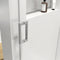 Supfirm 60*76" Single Sliding Frameless Shower Door Brushed Nickel With Buffer