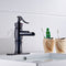 Supfirm Modern Contemporary Bathroom Ceramic Hot Cold Water Mixer Tap Faucet Mixer Basin Faucet,metered Faucets