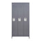 Supfirm 3 Door 72"H Metal Lockers With Lock for Employees,Storage Locker Cabinet  for Home Gym Office School Garage,Gray