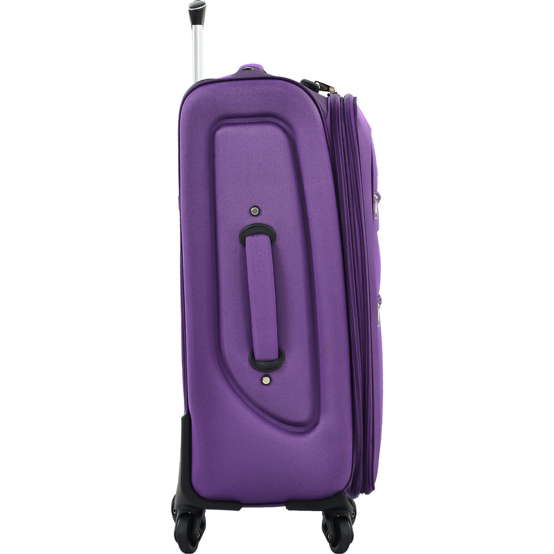 Supfirm Softside Luggage Expandable 3 Piece Set Suitcase Upright Spinner Softshell Lightweight Luggage Travel Set