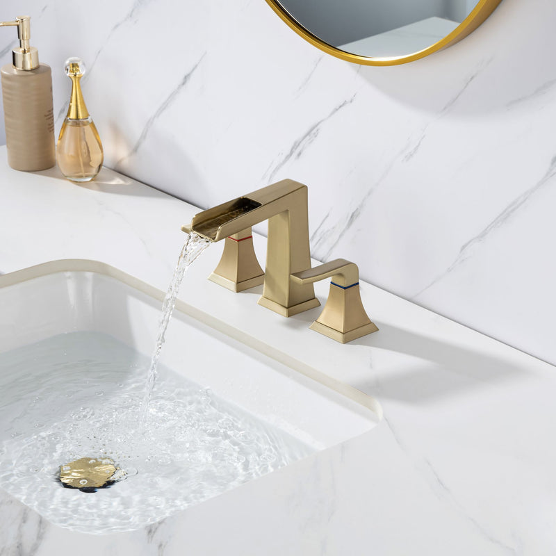 Supfirm Widespread Bathroom Sink Faucet