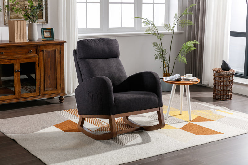 Supfirm COOLMORE  living  room Comfortable  rocking chair  living room chair