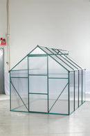 Supfirm Green-6 x 8 FT Outdoor Patio Greenhouse