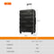 Supfirm Merax Luggage with TSA Lock Spinner Wheels Hardside Expandable Luggage Travel Suitcase Carry on Luggage ABS 24"