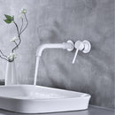 Supfirm Single Lever Handle Wall Mounted Bathroom Faucet