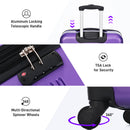 Supfirm Hardshell Luggage Sets 2Pcs + Bag Spinner Suitcase with TSA Lock Lightweight 20" + 24"