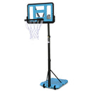 Supfirm Use for Outdoor Height Adjustable 4.8 to 7.7ft Basketball Hoop 44 Inch Backboard Portable Basketball Goal System with Stable Base and Wheels