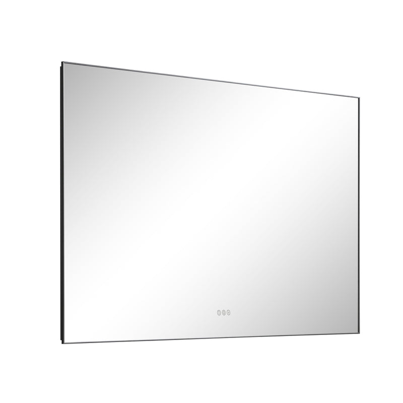 60x 36Inch LED Mirror Bathroom Vanity Mirror with Back Light, Wall Mount Anti-Fog Memory Large Adjustable Vanity Mirror - Supfirm