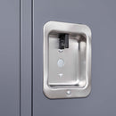 Supfirm 3 Door 66"H Metal Lockers With Lock for Employees,Storage Locker Cabinet  for Home Gym Office School Garage,Gray