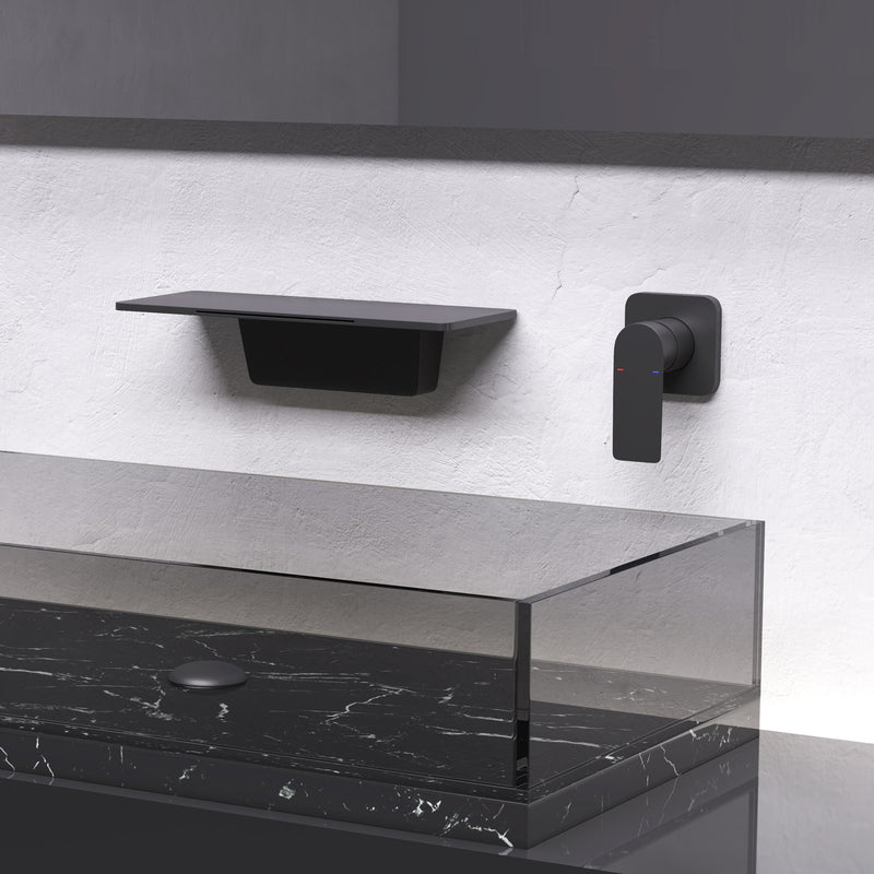 Supfirm Waterfall Bathroom Sink Faucet