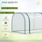 Supfirm 11' x 3' x 2.5' Mini Greenhouse, Portable Tunnel Green House with Roll-Up Zippered Doors, UV Waterproof Cover, Steel Frame, Clear